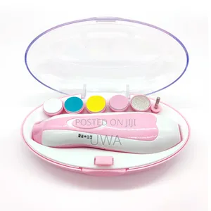 6in1 Safe Electric Baby Nail Trimmer Manicure Care Storage Case