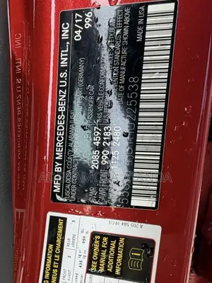 Mercedes-Benz C300 2017 Red