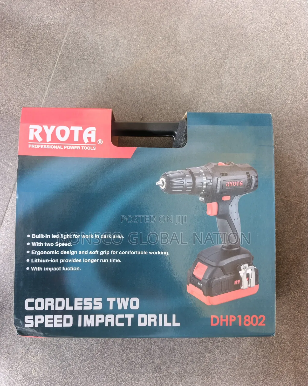 18v Ryota Cordless Speed Impact Drill