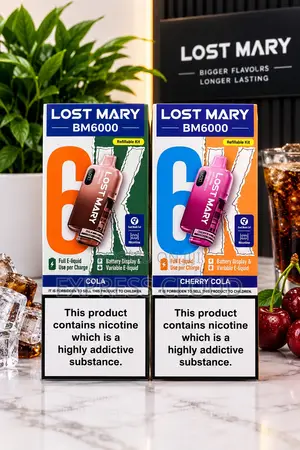 Lost Mary Bm6000 Refillable Vape - Multiple Flavours