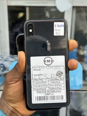 Apple iPhone X 64 GB Black