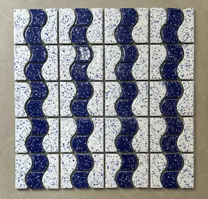 Blue Snake Design Mosaic