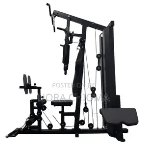 Station Gym With Leg Press