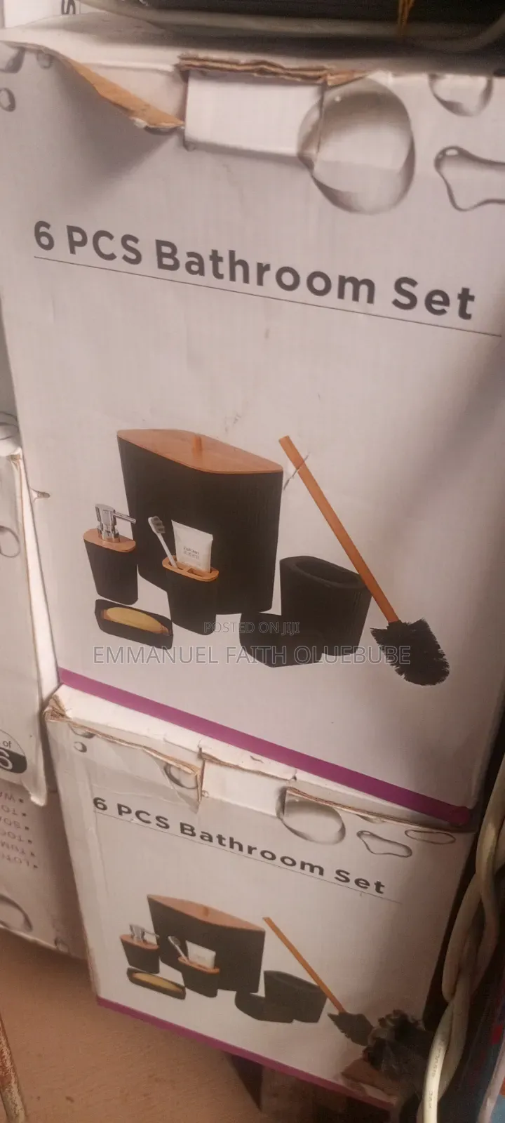 6 PCS Bathroom Set