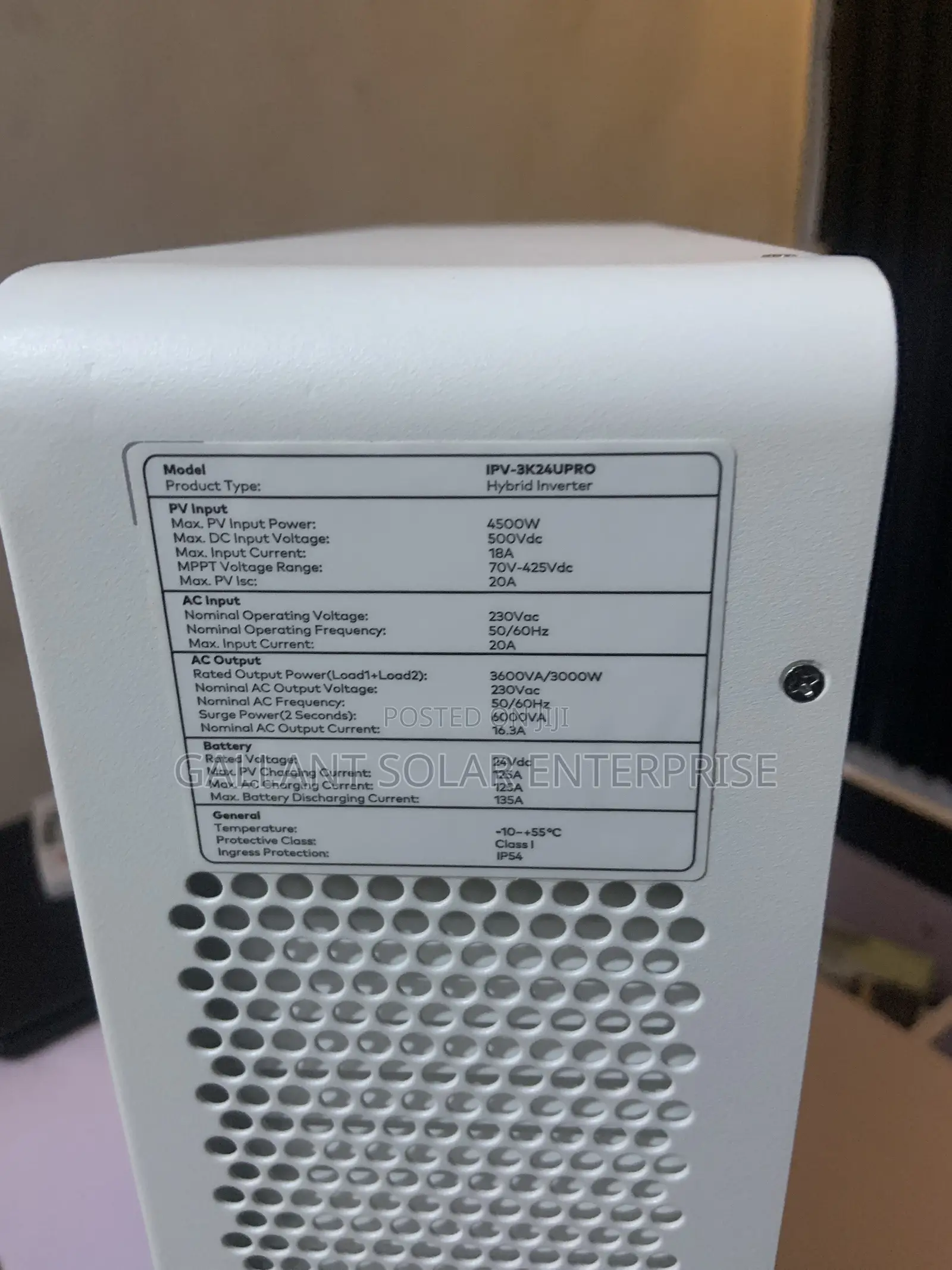 Itel 3kva Solar Inverter 24v