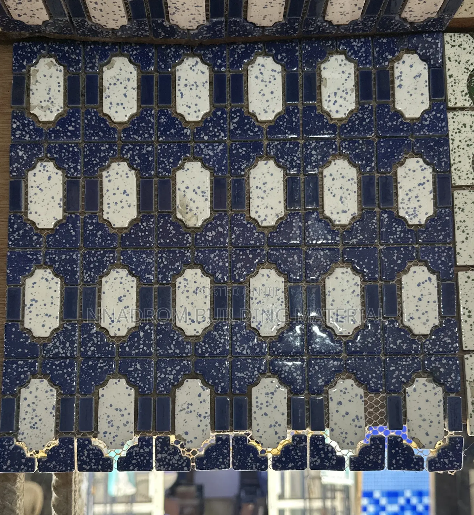 Razor Blue Design Mosaic