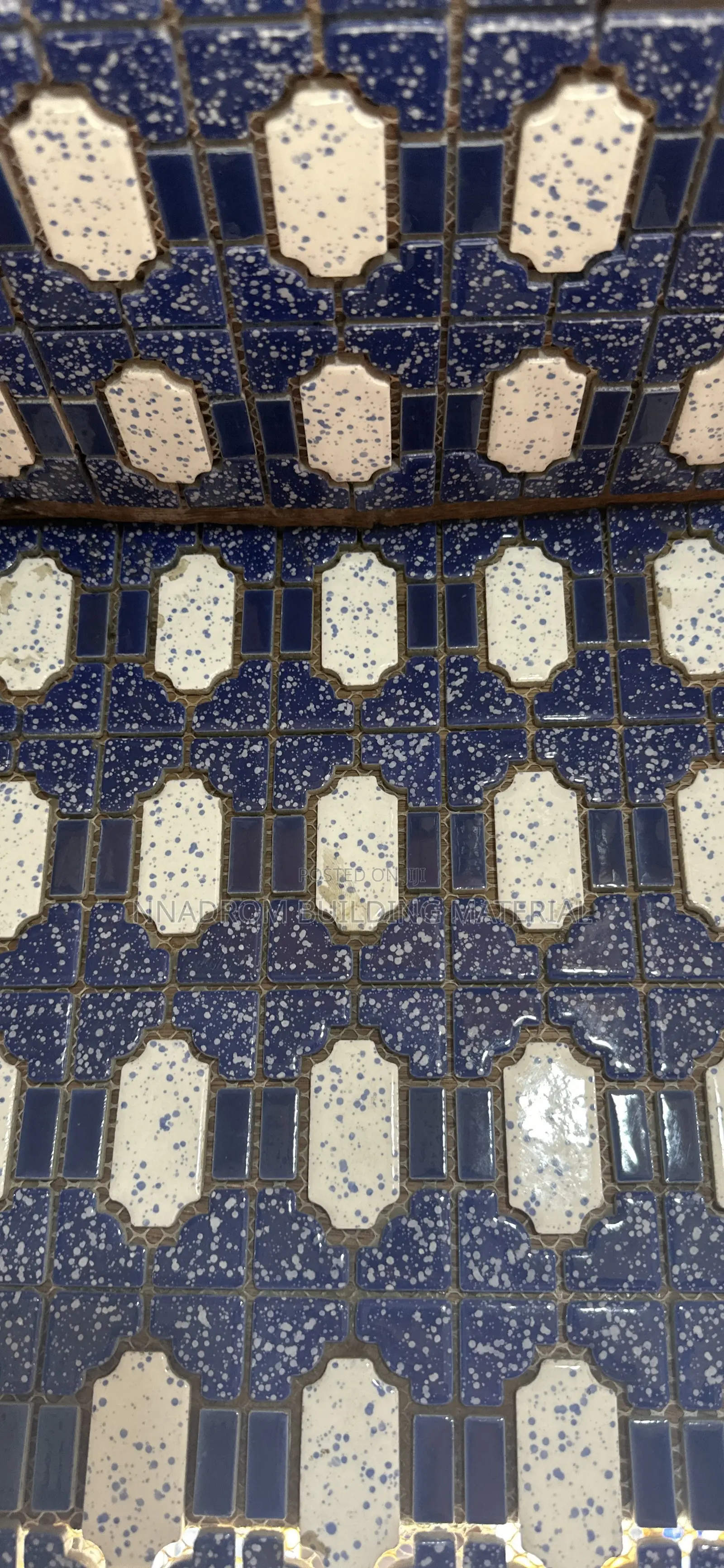 Razor Blue Design Mosaic