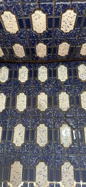 Razor Blue Design Mosaic