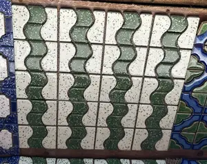 Snake Green Design Mosaic
