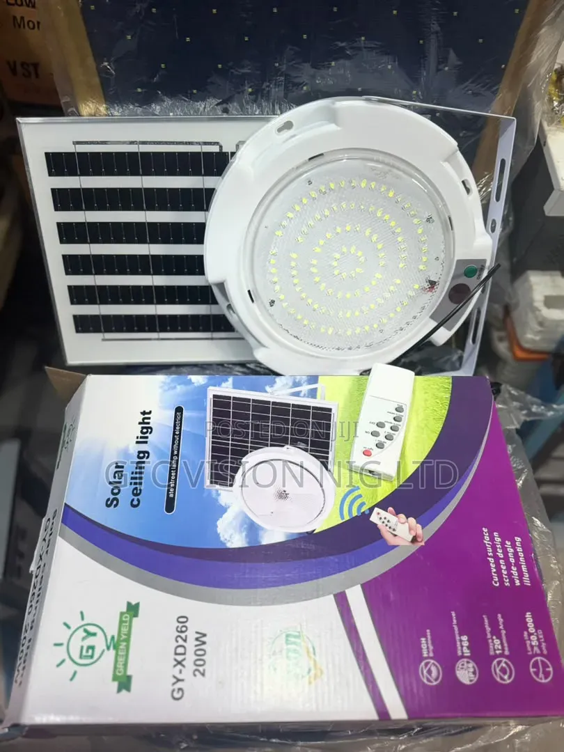 200 Watts of Solar Ceiling Light