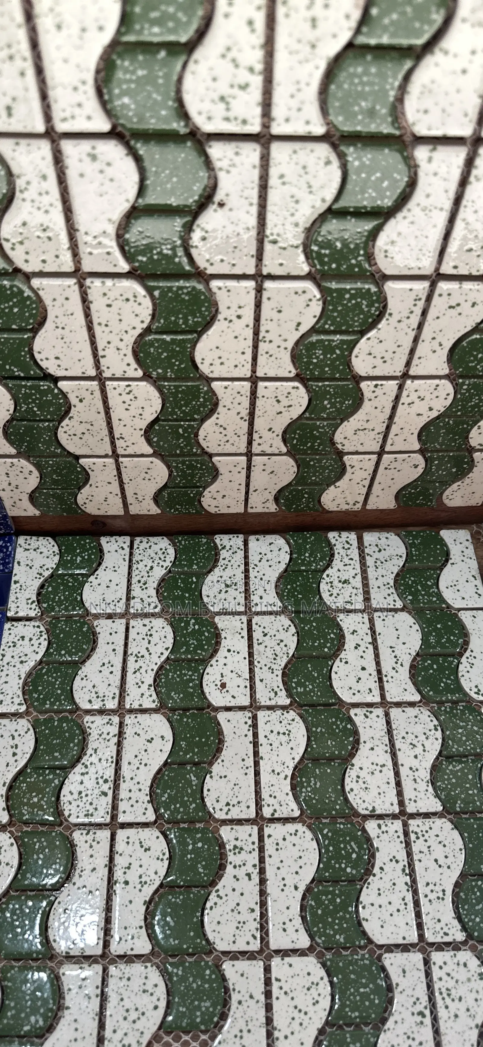 Snake Green Design Mosaic