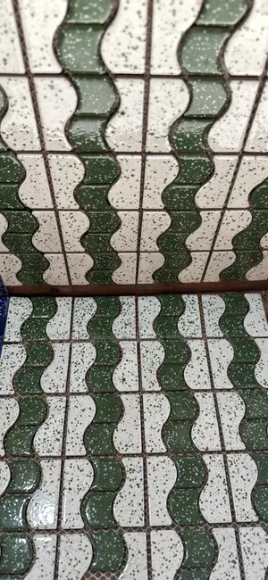 Snake Green Design Mosaic