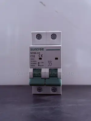 SCB8-63 32A AC MCB by Suntree – Double Pole