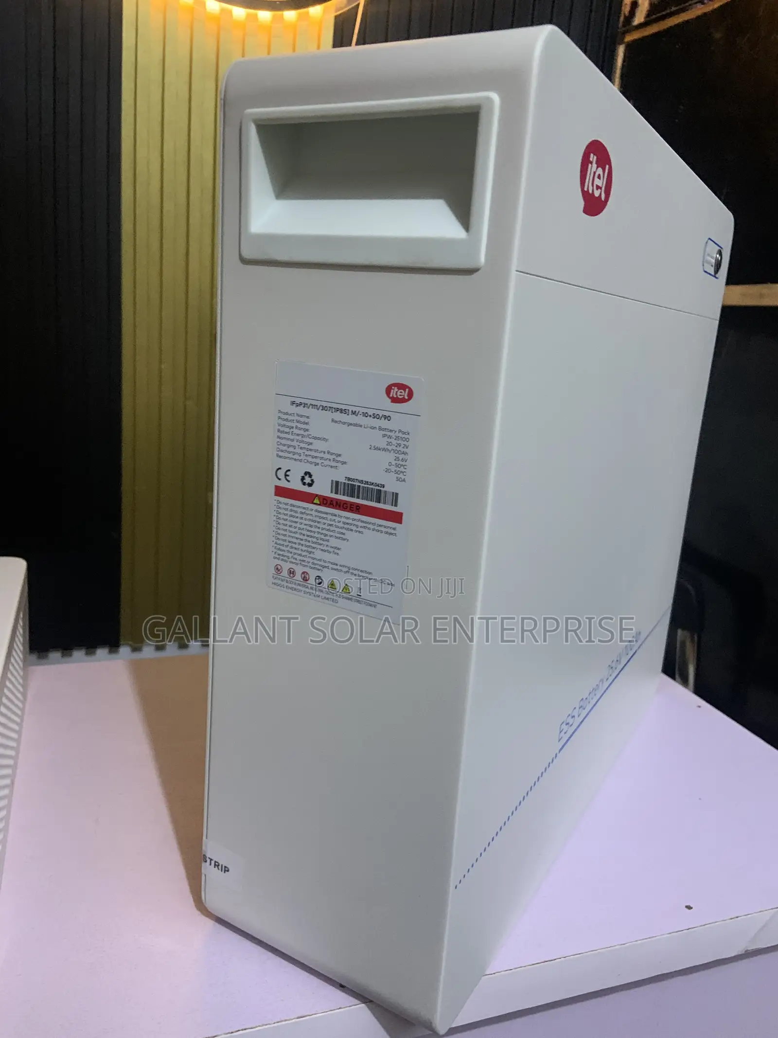 Itel 2.5kwh Lithium Battery 24v