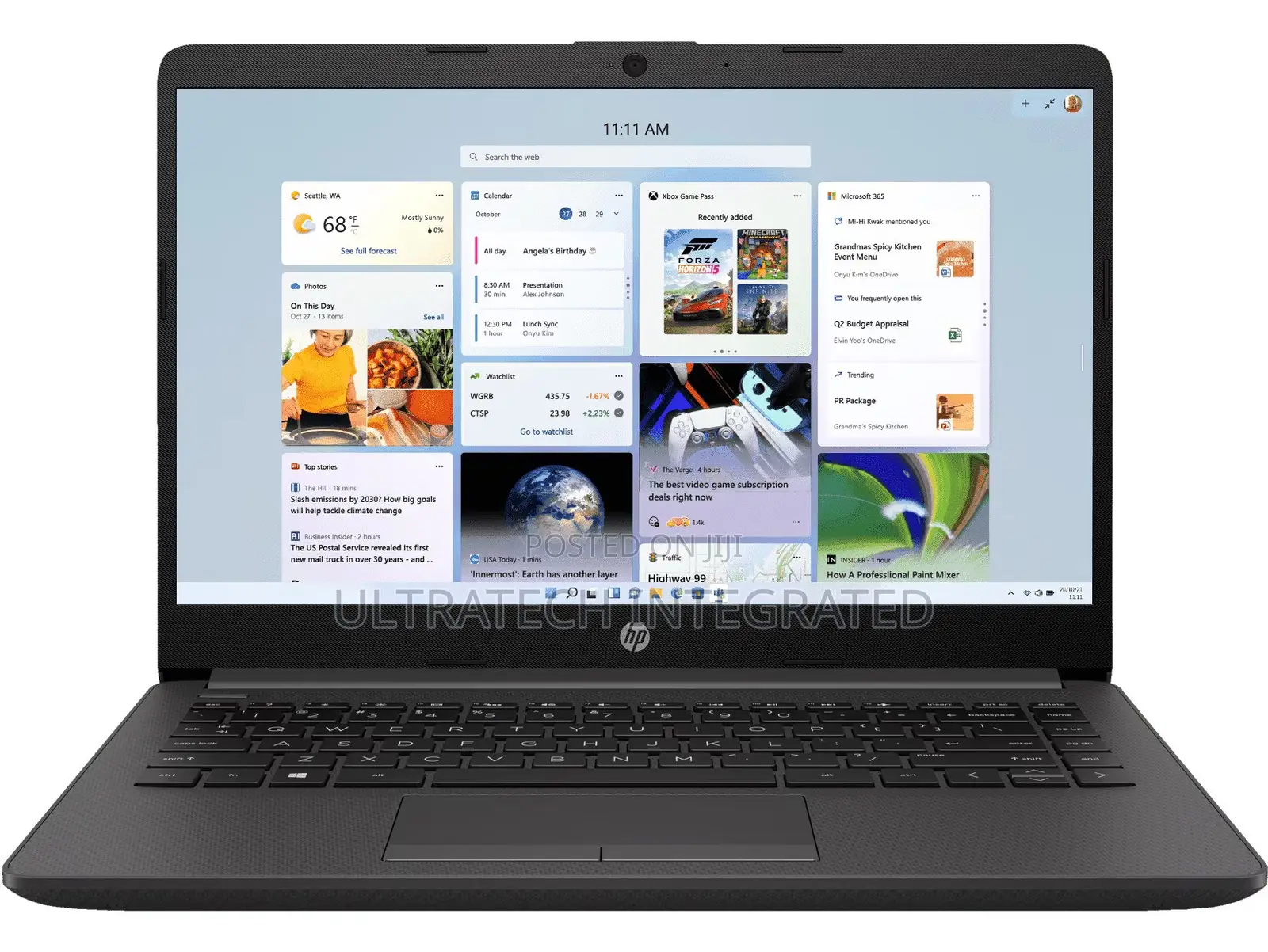 New Laptop HP 240 G7 4GB Intel Celeron SSD 128GB