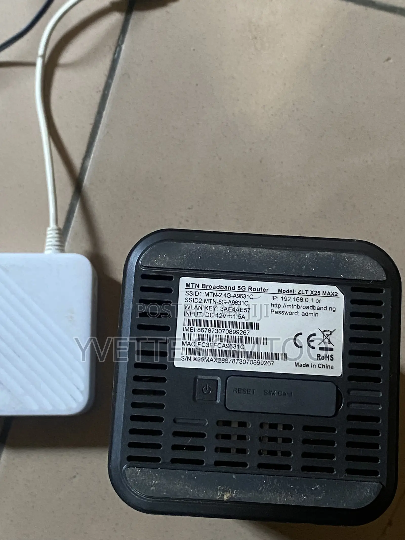 5g MTN Router