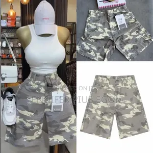 Stylish Camouflage Cargo Shorts.