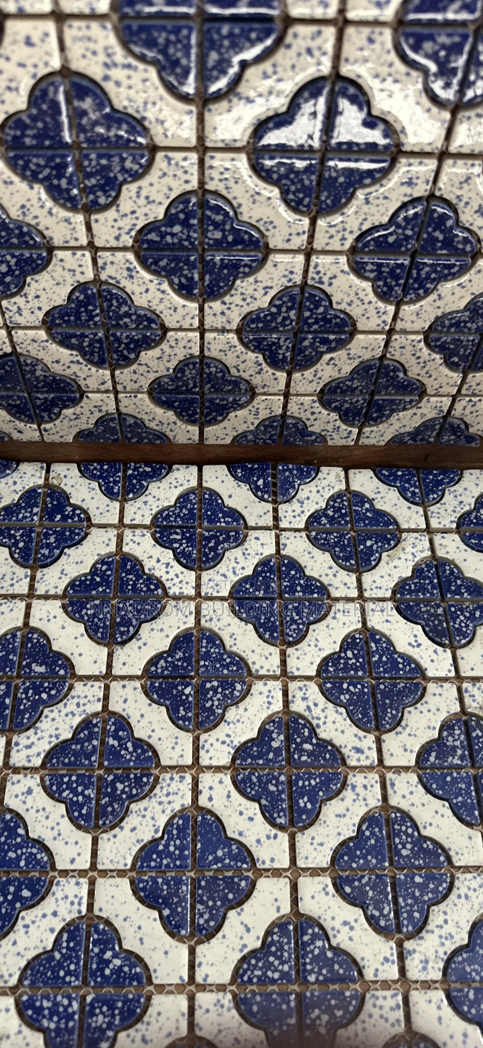 Butterfly Blue Design Mosaic