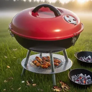 Portable Charcoal Barbecue Kettle