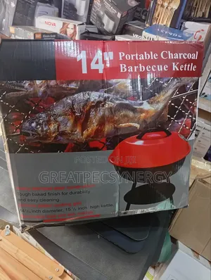 Portable Charcoal Barbecue Kettle