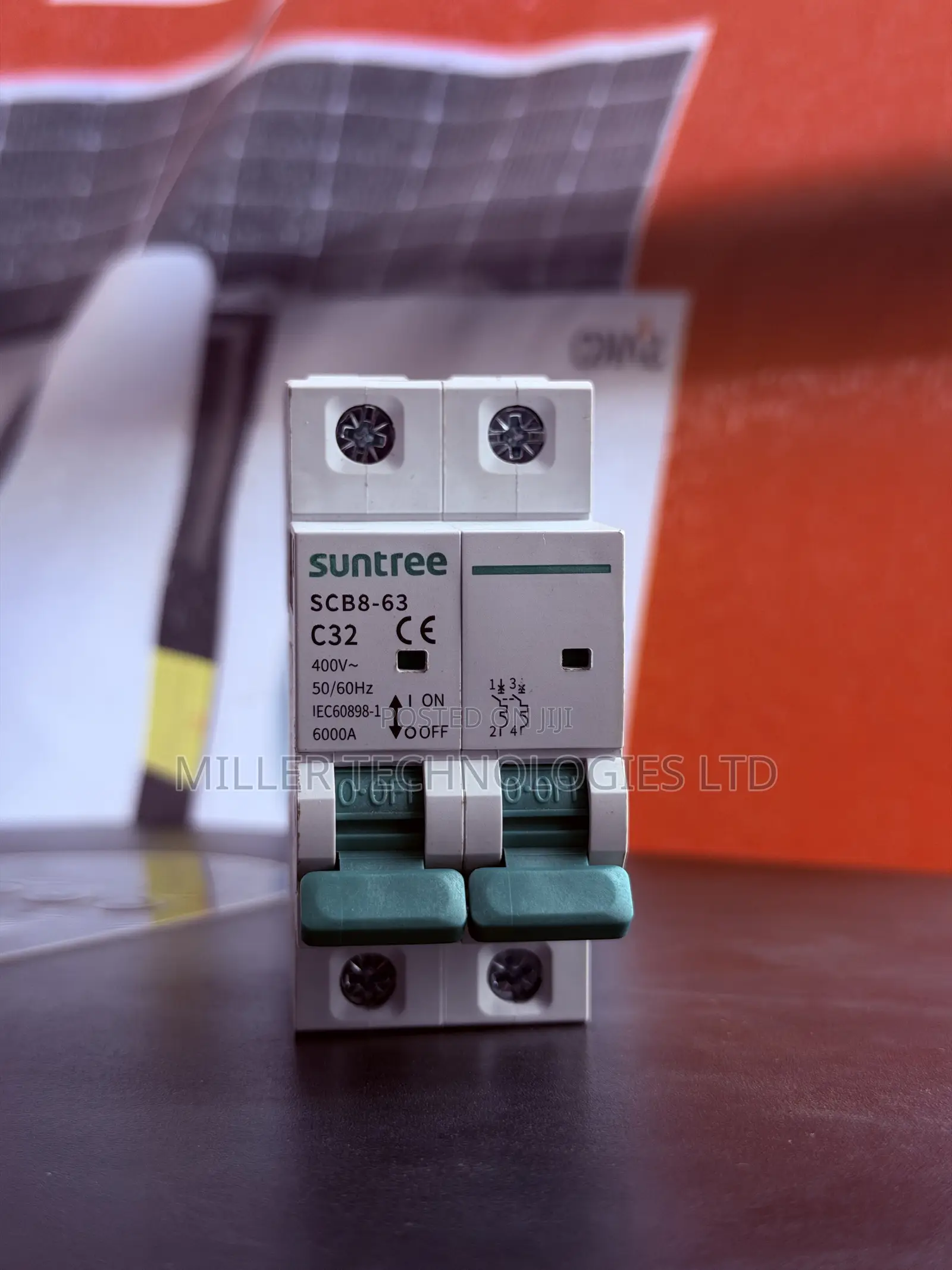 Suntree SCB8-63 32A AC Double Pole Circuit Breaker