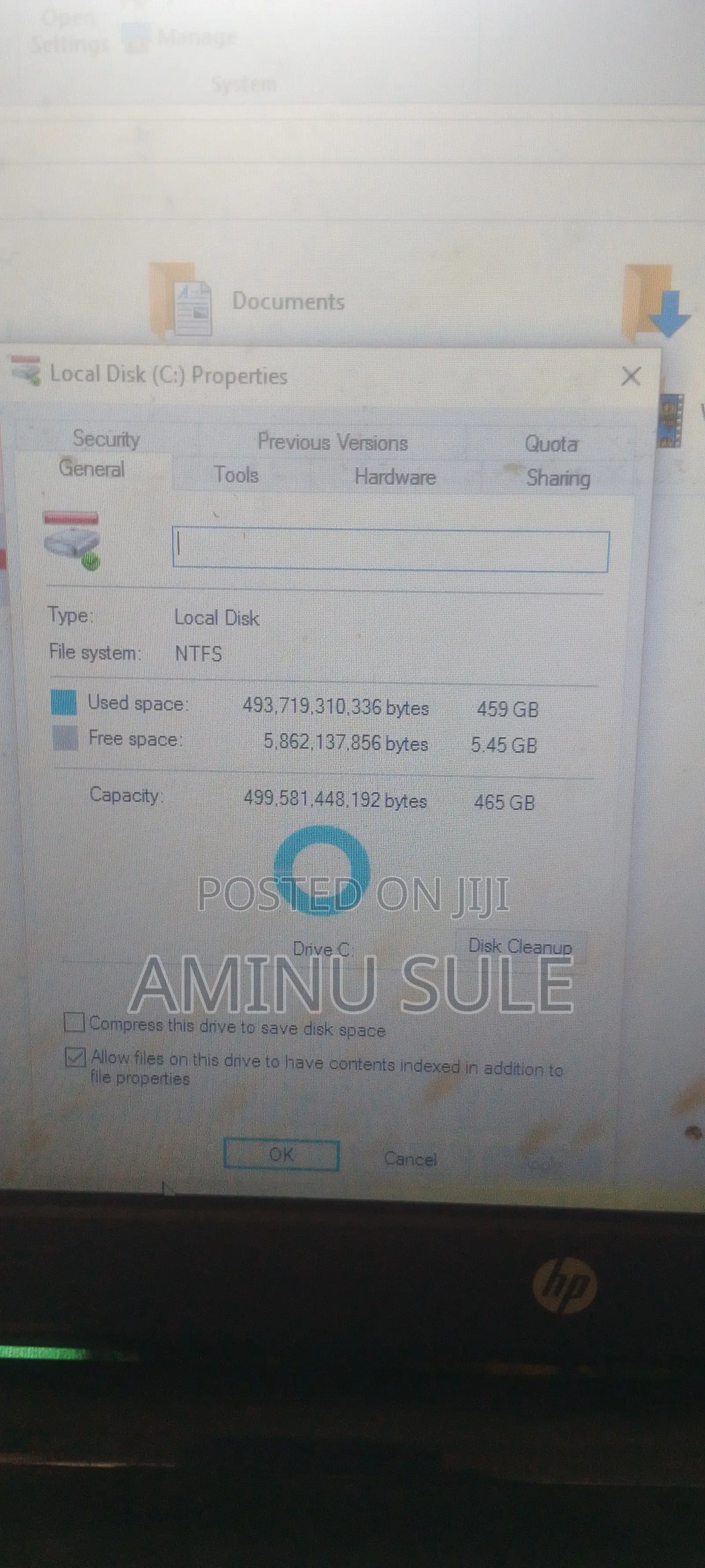 Laptop HP 15 4GB Intel Celeron HDD 500GB