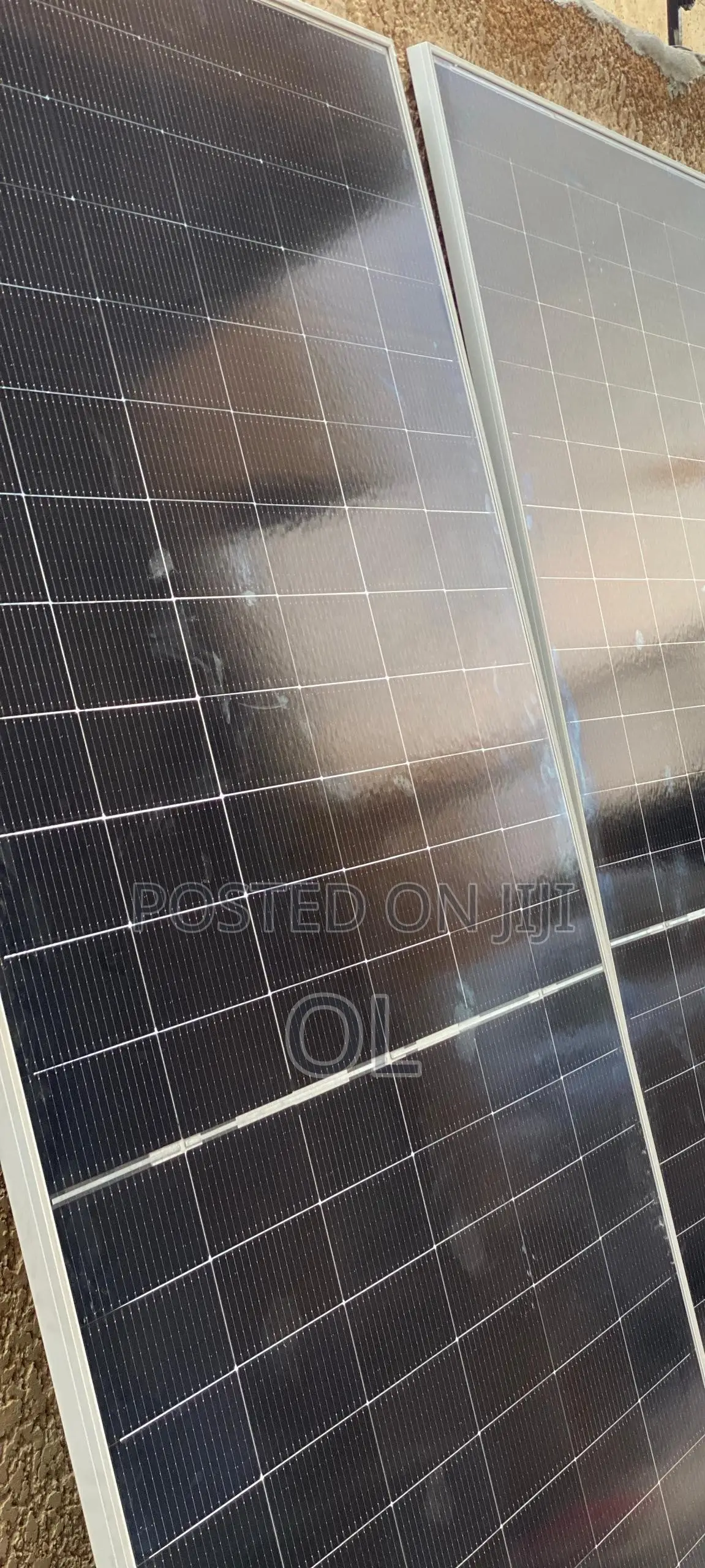 2pcs 590 Watts Jinko Bifacial Solar Panel