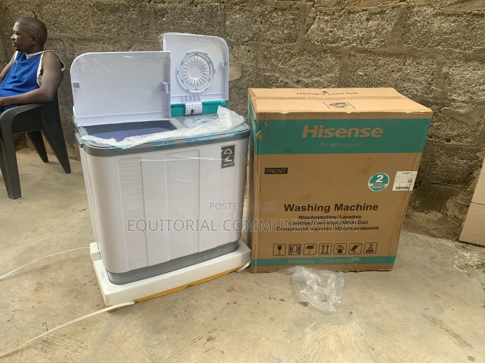 Hisense 7.5KG Efficient Laundry Washer