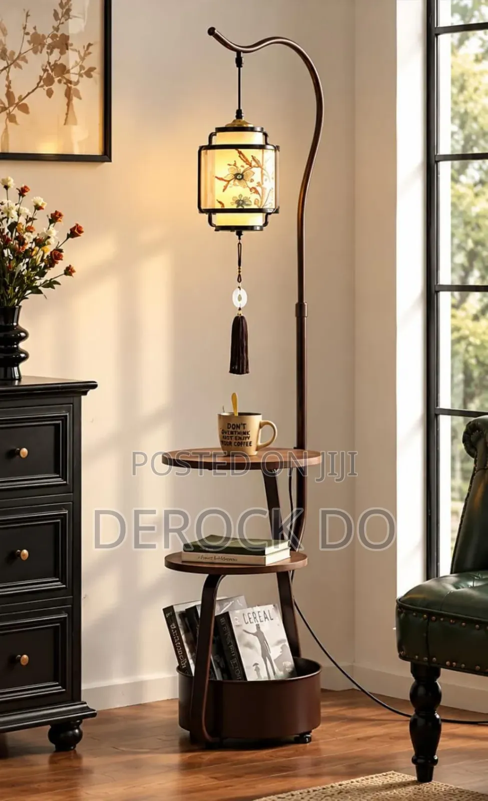 Zen-Inspired Arched Floor Lamp