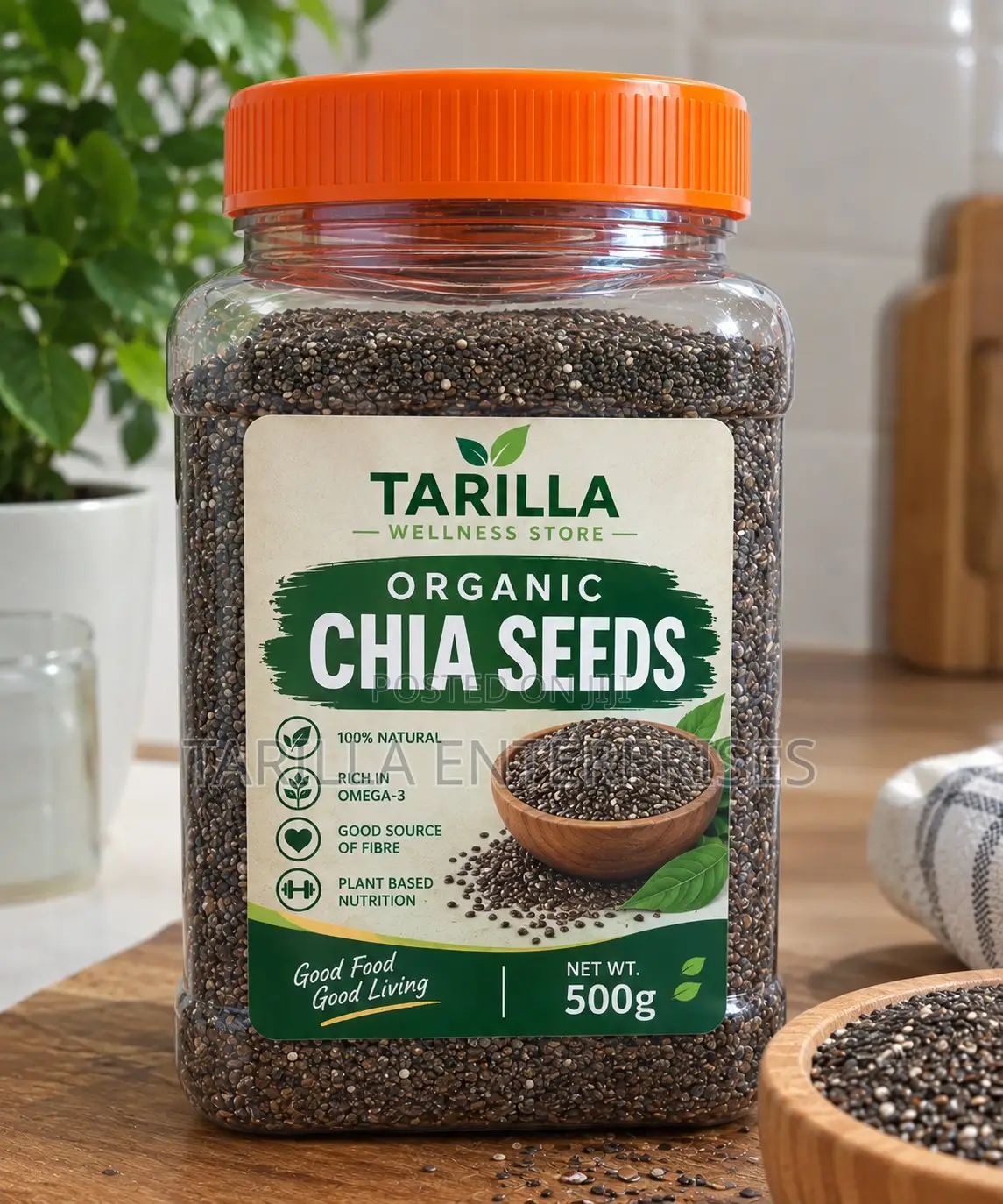 Organic Chia Seeds - 500g