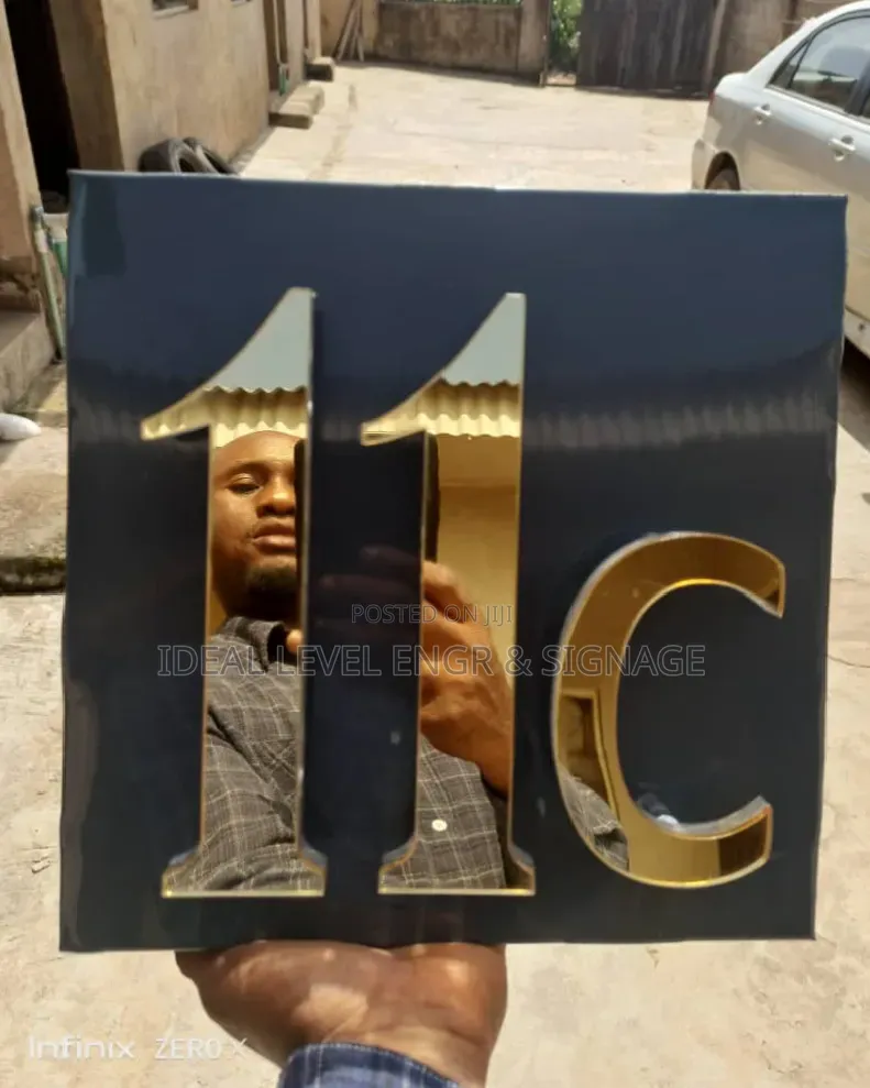Customised House Number