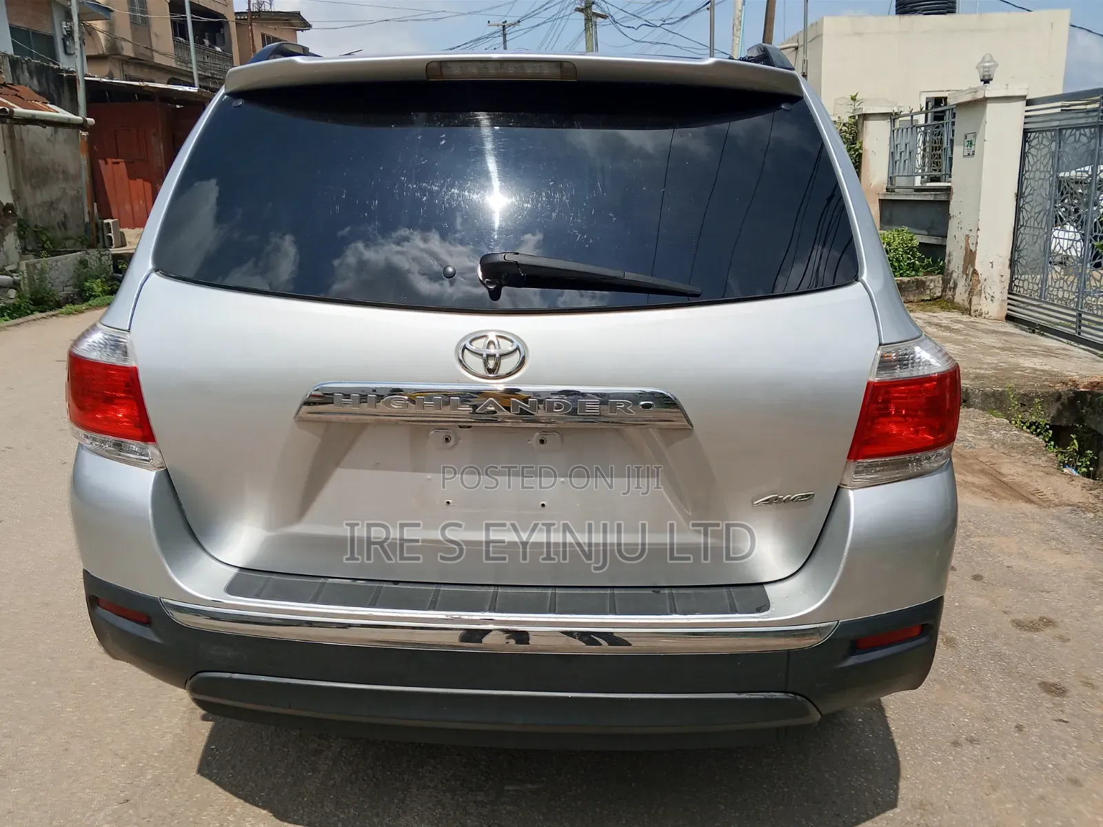 Toyota Highlander 2012 Silver