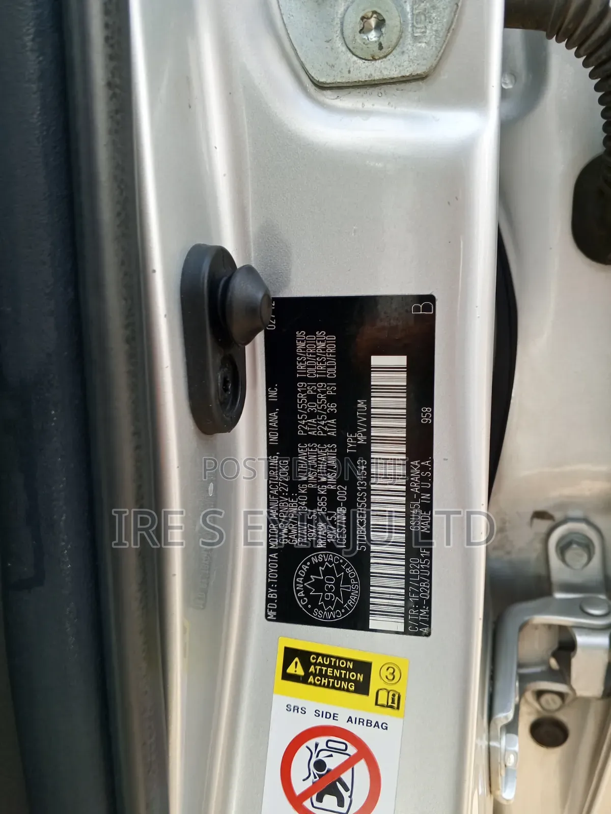 Toyota Highlander 2012 Silver