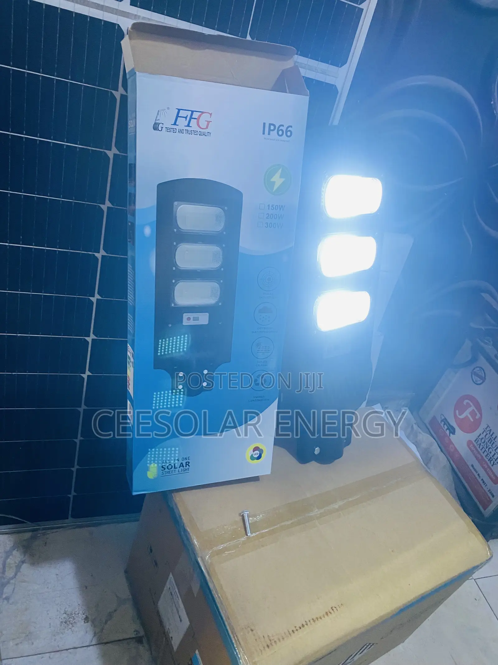 300w Solar Street Light