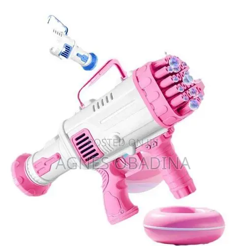 32-Hole Bubble Gun Machine – Super Fun, Colorful