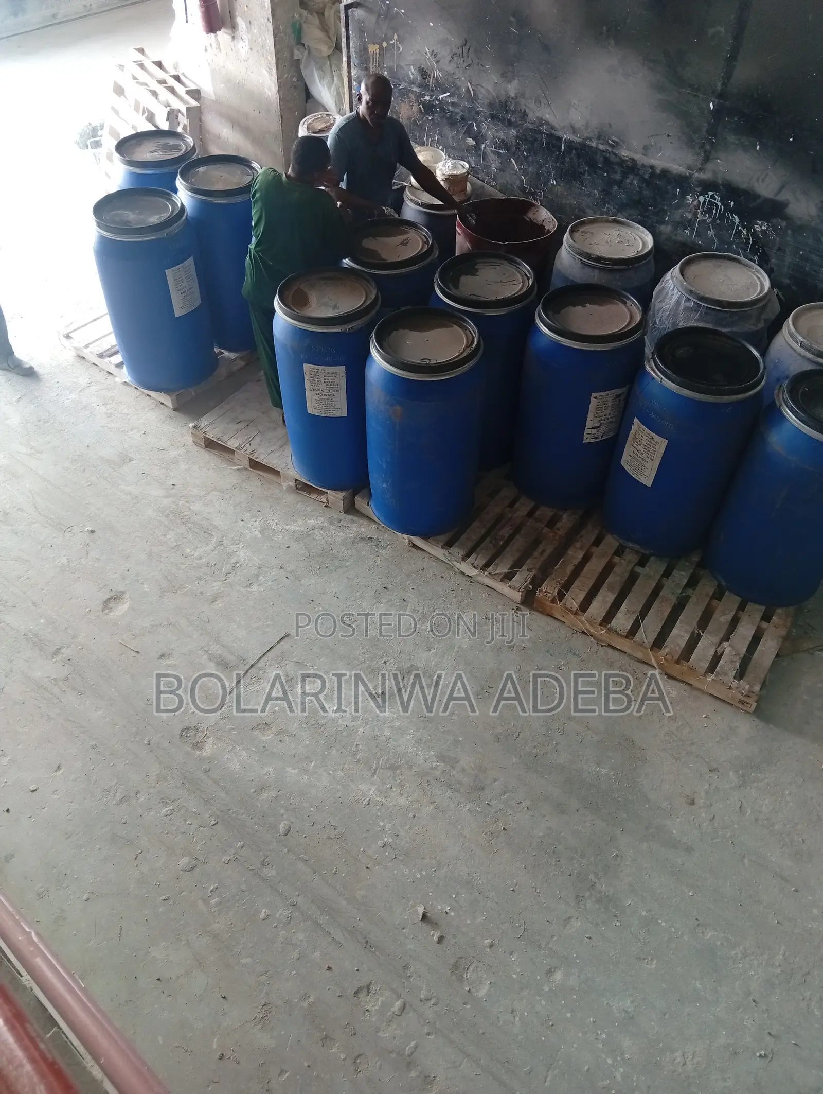240kg Plastic Blue Drum