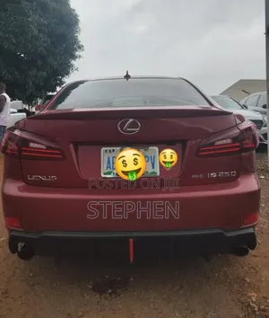 Lexus IS 2008 Red