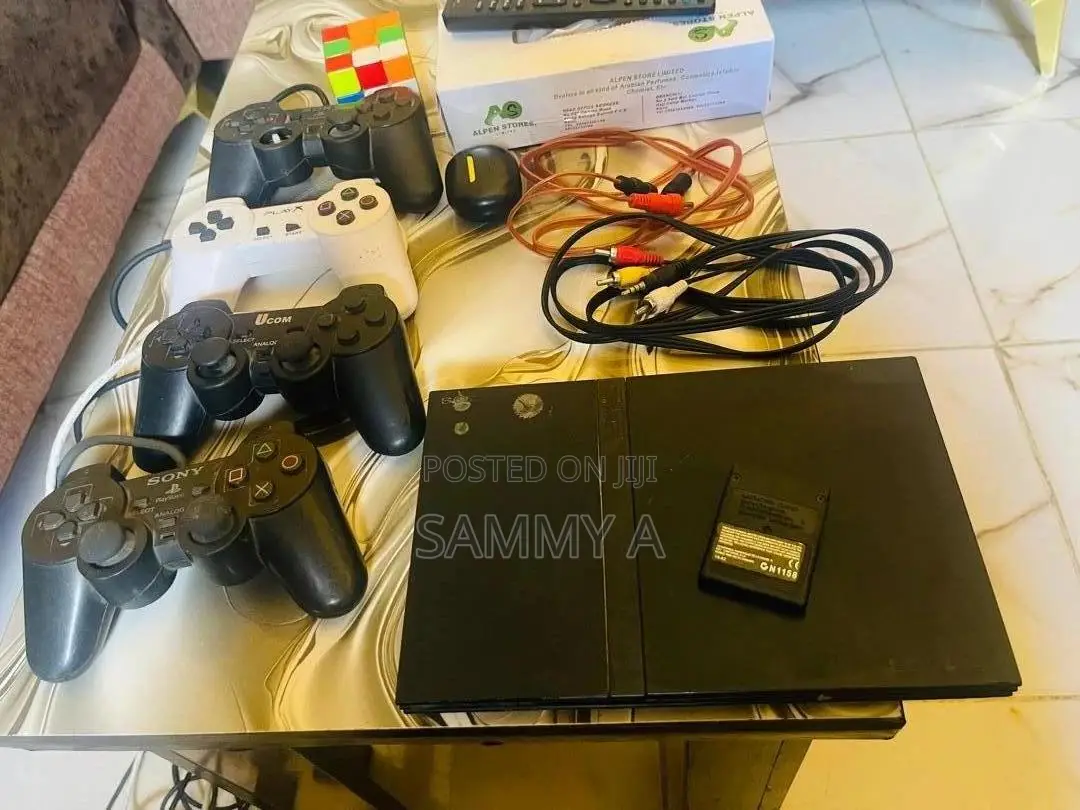 Ps2 Game Console With 4 Pads
