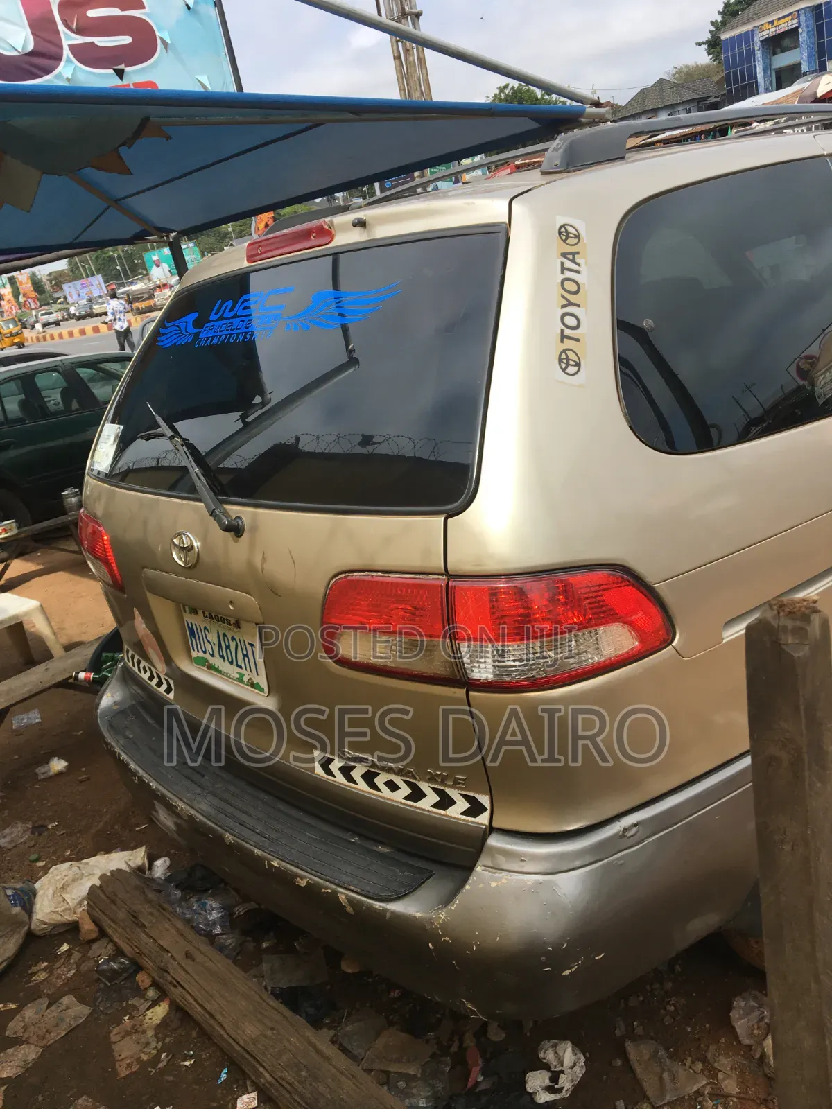 Toyota Sienna 2002 Silver
