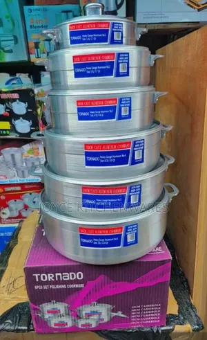 Tornado Heavy Duty Cast Aluminium Cookware Set