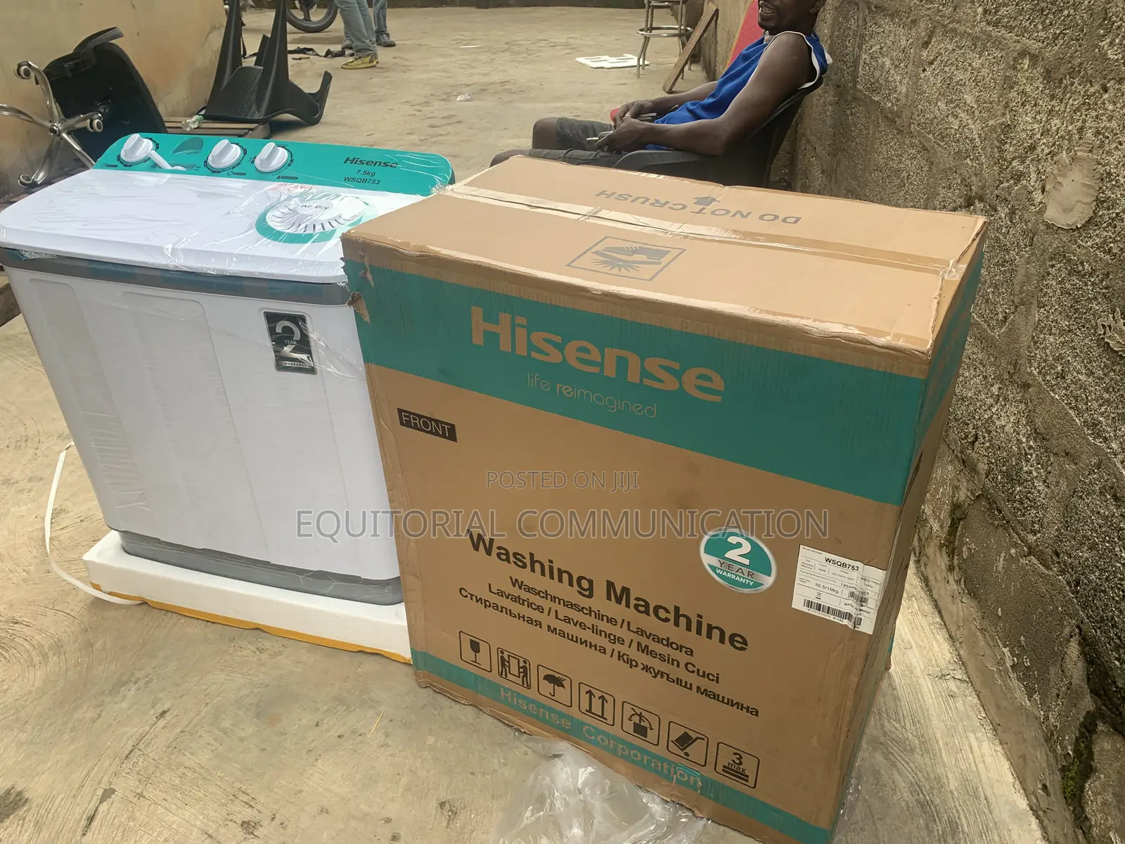 Hisense Clothes Washer With 7.5KG Capacity