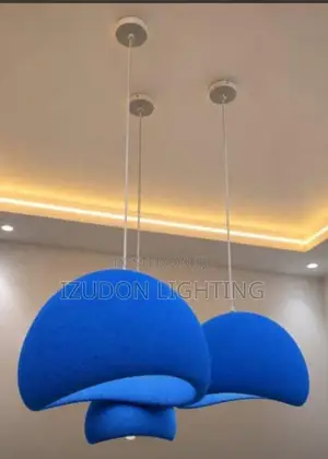 500mm Luxury Blue Led Chandelier for Your Bedroom