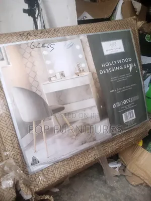 Hollywood Dressing Mirror and Table