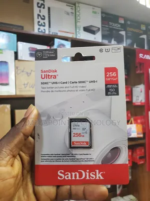 Sandisk 256gb Ultra SD Card 150mbps