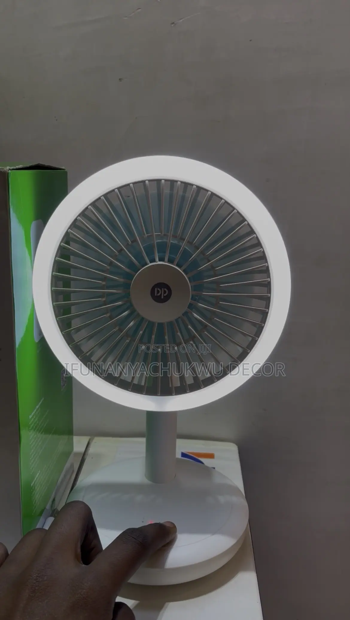 Rechargeable Table Fan