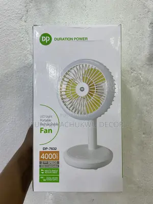 Rechargeable Table Fan