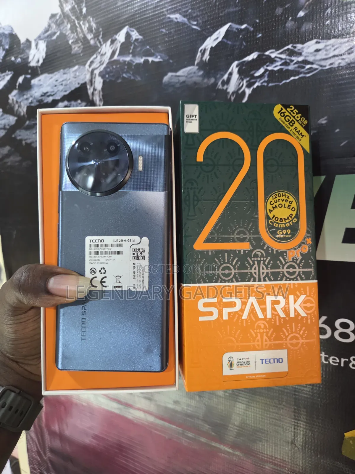 Tecno Spark 20 Pro Plus 256 GB Black