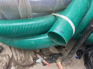 6-Inch Green PVC Flexible Suction Hose