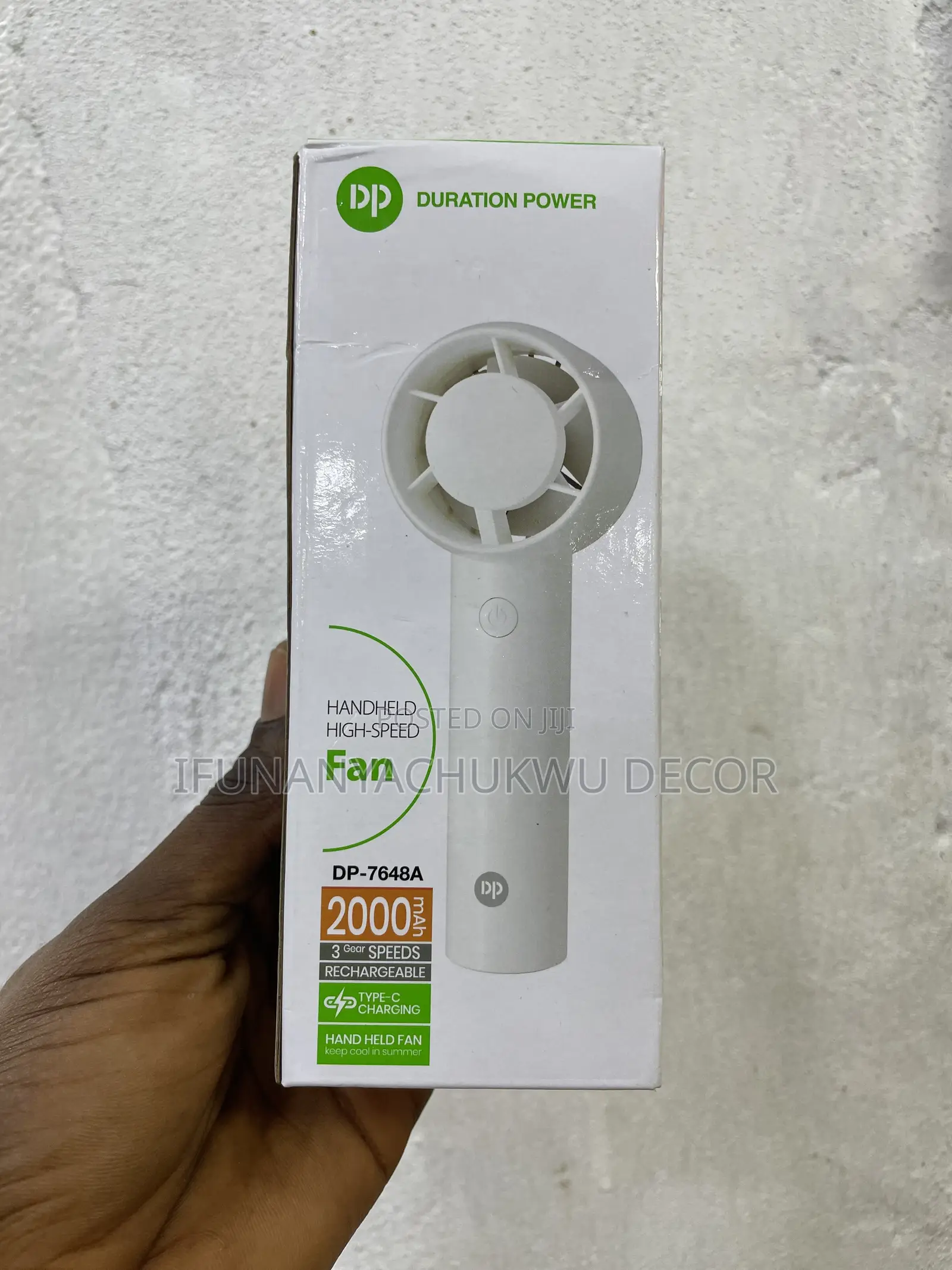 Rechargeable Mini Handheld Fan