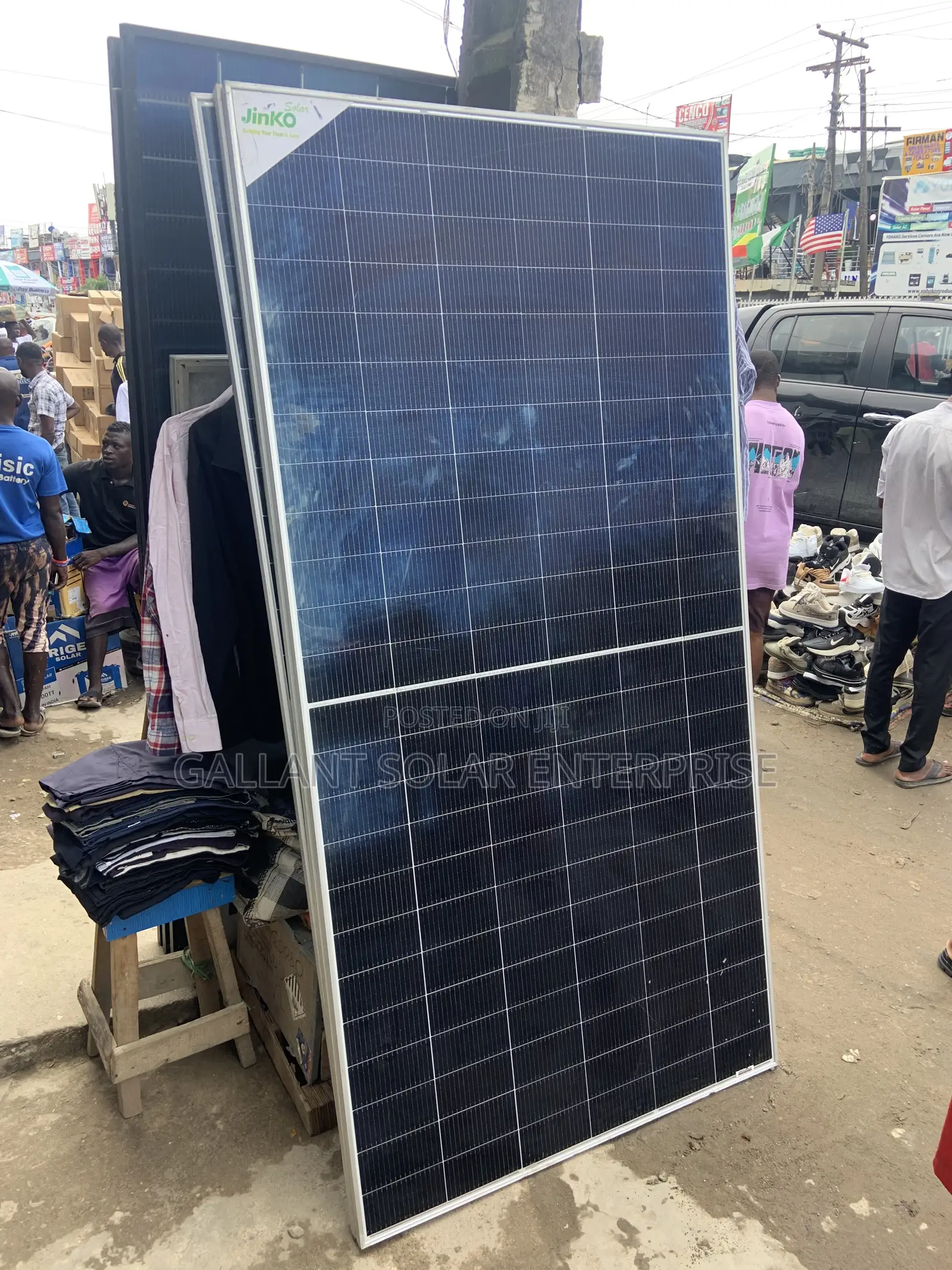 650w Jinko Panel